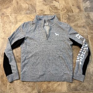 PINK Victoria's Secret Heathered Gray Pullover